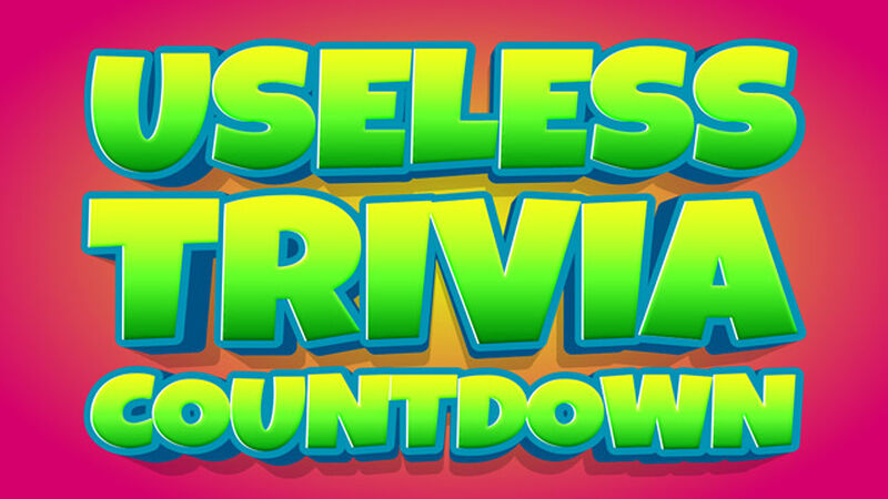 Useless Trivia: Countdown Video